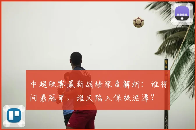 中超联赛最新战绩深度解析:谁将问鼎冠军,谁又陷入保级泥潭?